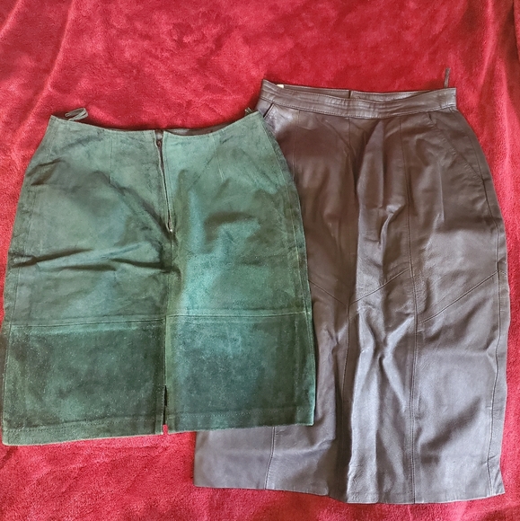 Vintage Leather Skirt Bundle - Picture 4 of 4